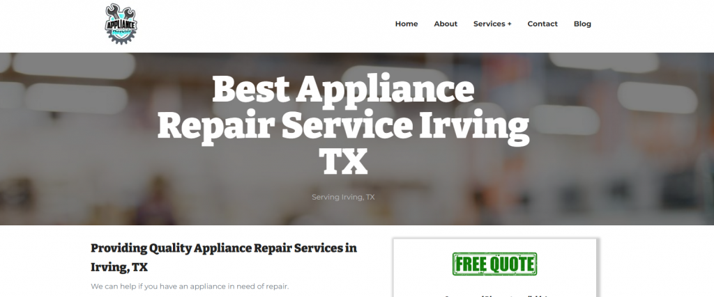 appliance repair irving tx