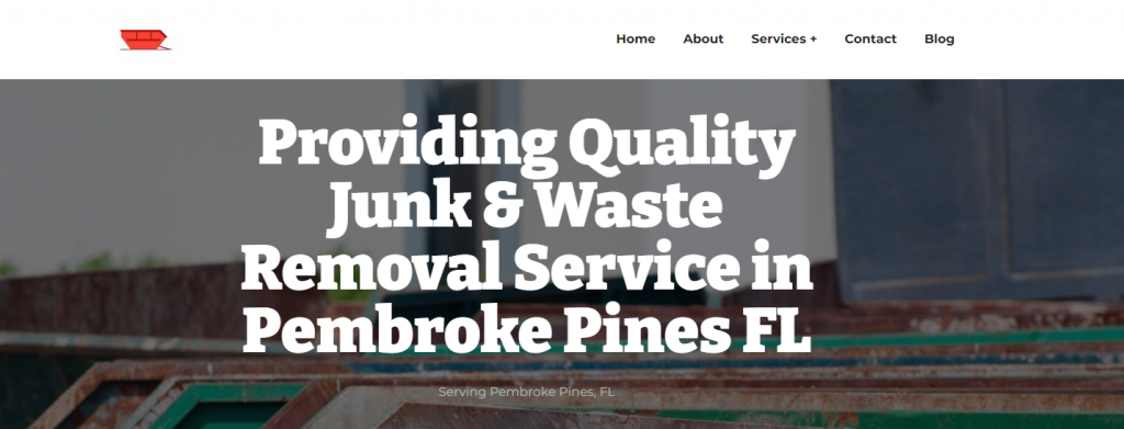 Junk Removal Pembroke Pines FL